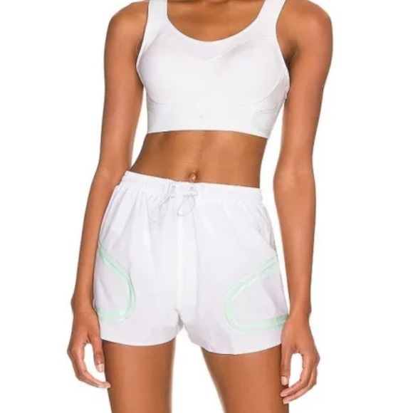 Adidas Stella McCartney Revolve  TPA asmc  Running Shorts White XS NWT - Picture 6 of 10